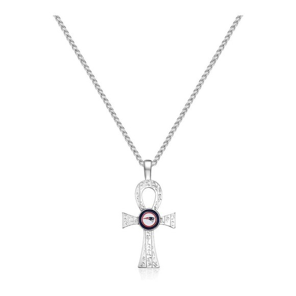 NFL New England Patriots Key of Life Necklace - Picture 1 of 1